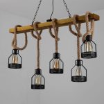 Lustre Industriel Bois | LUSTR®